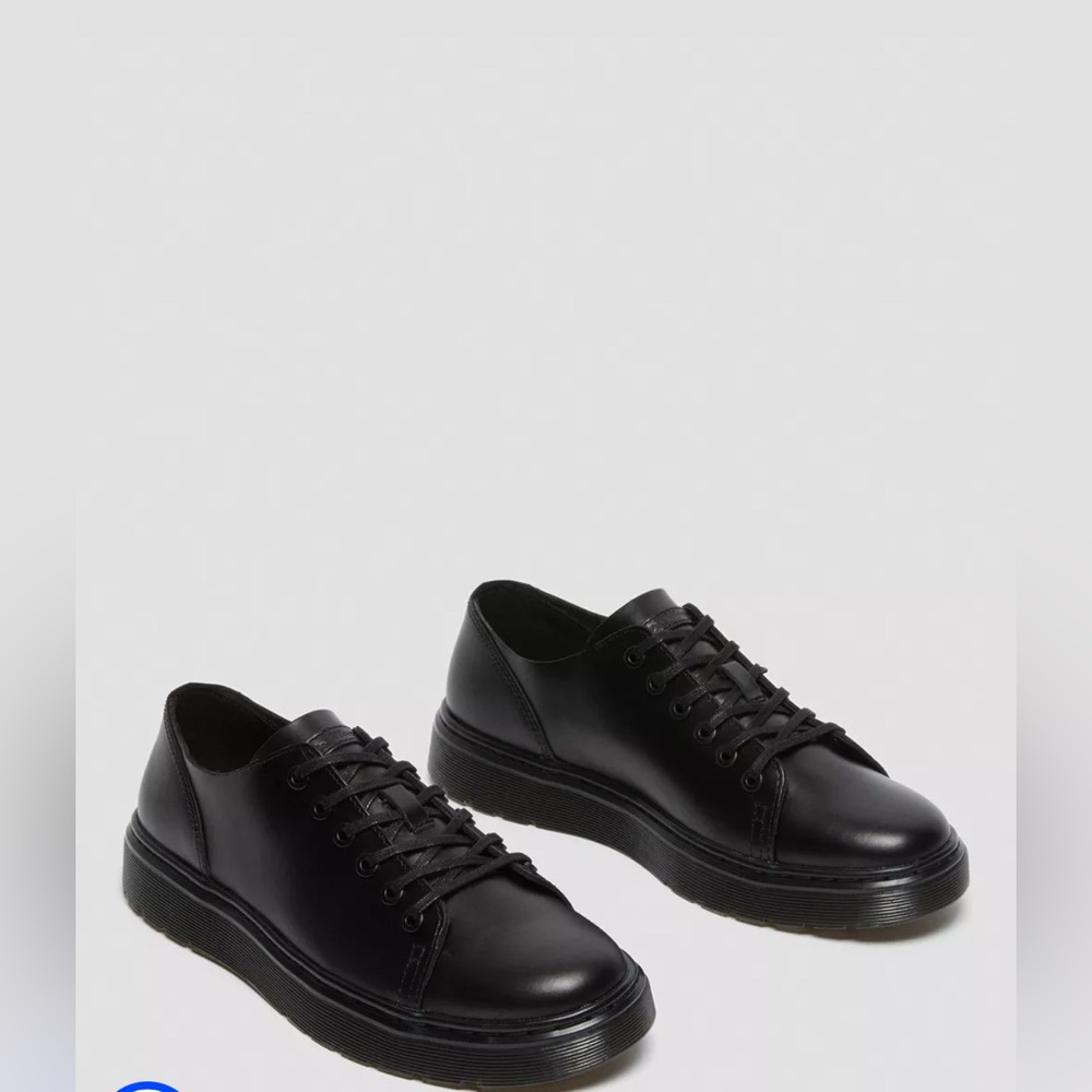 Dr. Martens Dante Brando Leather Casual Low Top Sneakers Shoes size 8